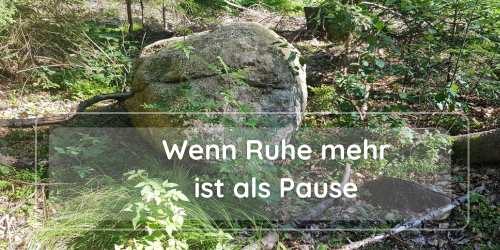 Zur Ruhe kommen